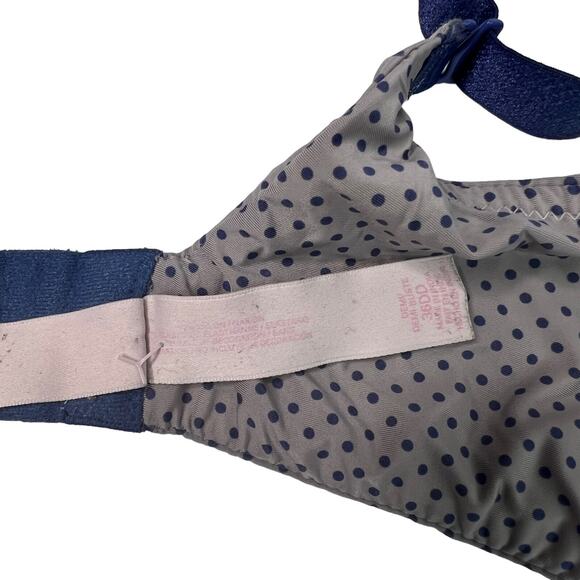 Victoria's Secret Demi Lightly Padded Bra Convertible Underwire Polka Dot 36DD - Picture 5 of 6